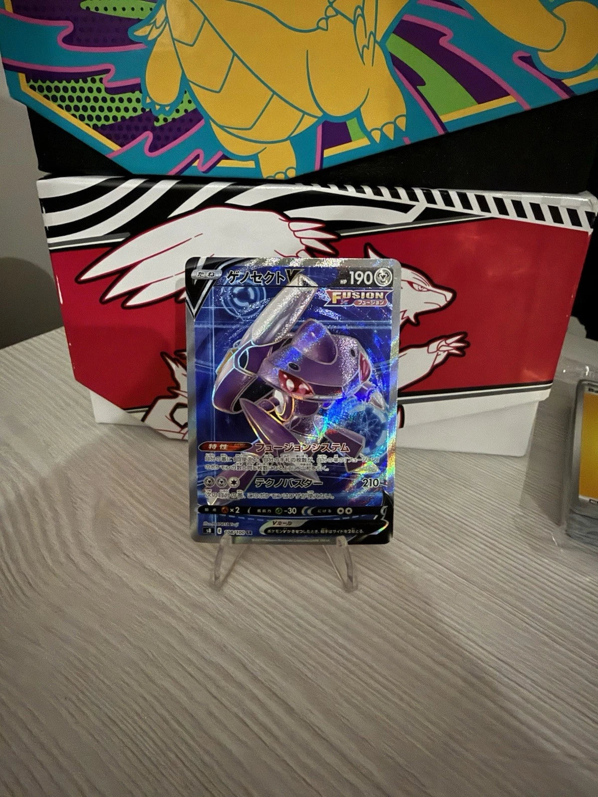Pokémon TCG Genesect V SR 108/100 Fusion Arts Japanese