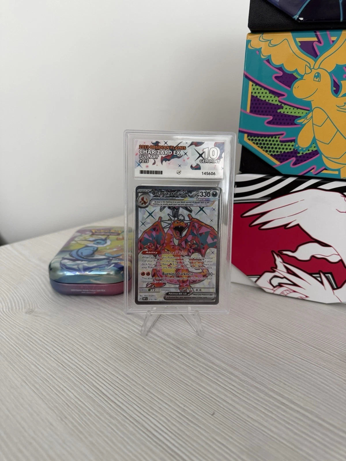 Obsidian Flames Charizard ex Ace gem mint 10