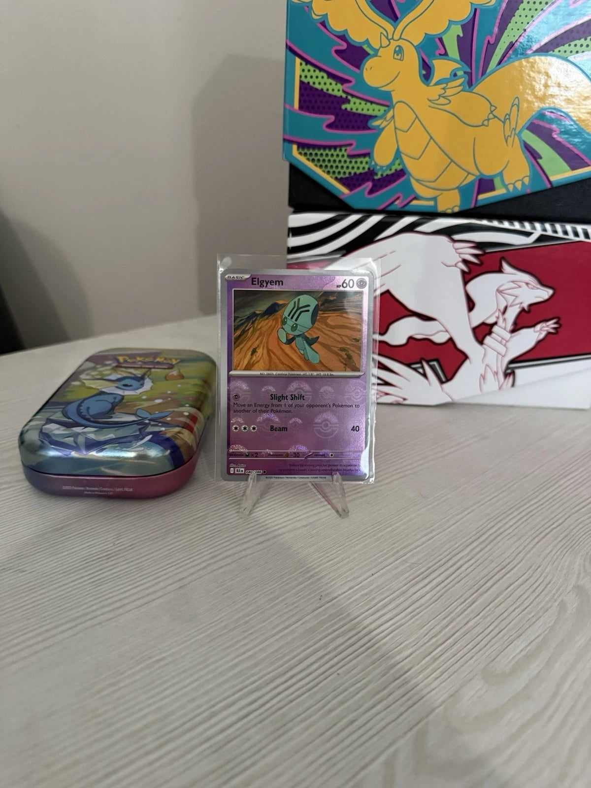 Elgyem Black Bolt Pokeball 040/086