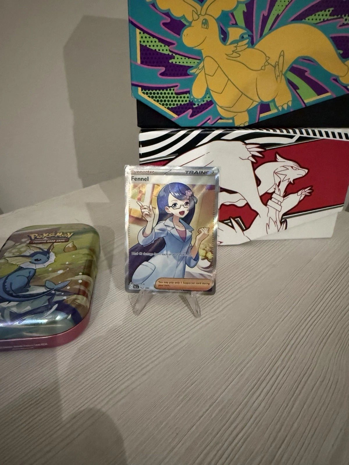 Pokemon Card Fennel 162/086 Black Bolt