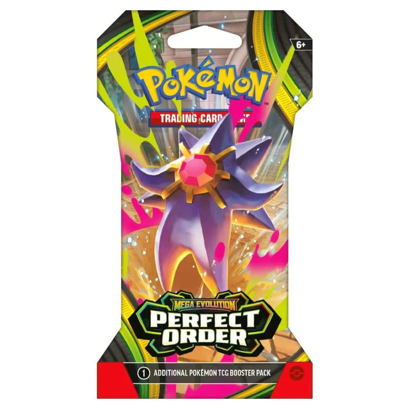 Mega Evolutions perfect order sleeved booster pack