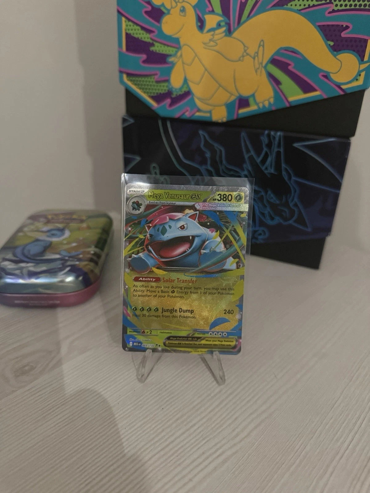 Mega Venusaur EX 003/132 Pokemon Mega Evolutions Near Mint