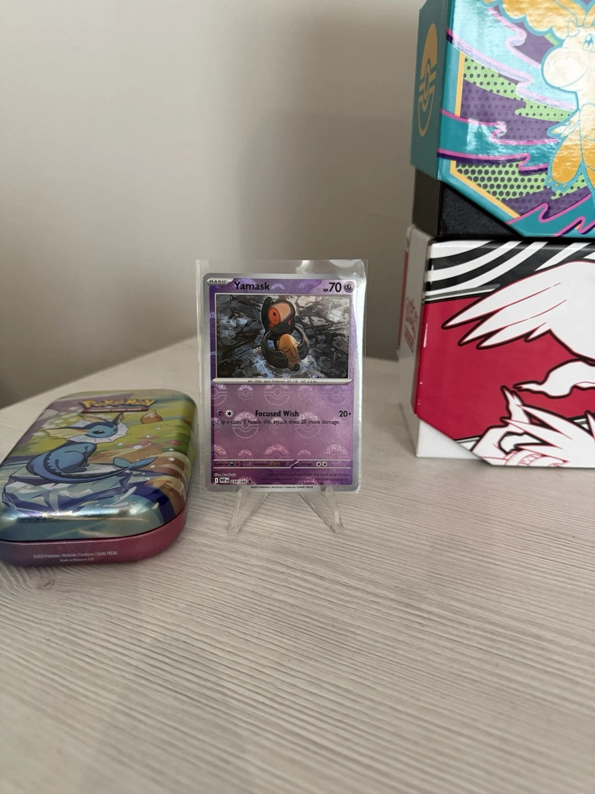 Yamask White Flare 039/086 Pokeball Holo